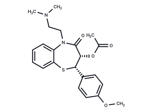 Diltiazem structure