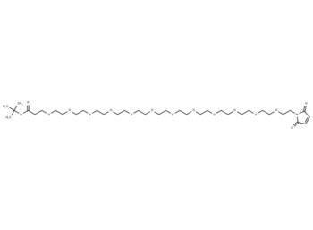 Mal-PEG12-Boc