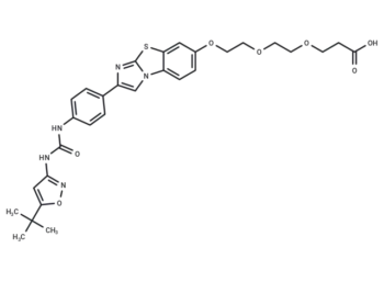 Desmorpholinyl Quizartinib-PEG2-COOH