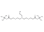 Hydroxy-Amino-bis(PEG1-C2-Boc)