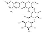 4-Methylumbelliferyl β-cellotrioside