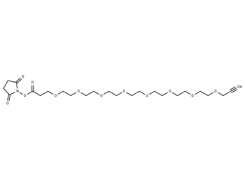 Propargyl-PEG8-NHS ester