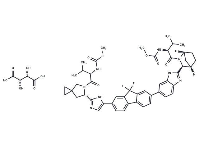 Ledipasvir D-tartrate