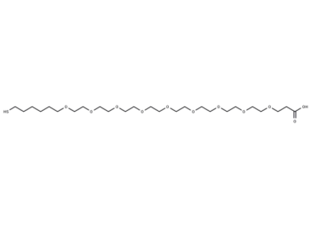 HS-C6-PEG9-acid