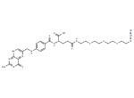 Folate-PEG3-azide 1 Folate-PEG3-azide