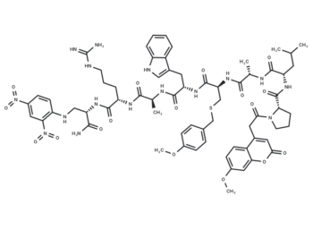 Mca-PLAC(p-OMeBz)-WAR(Dpa)-NH2