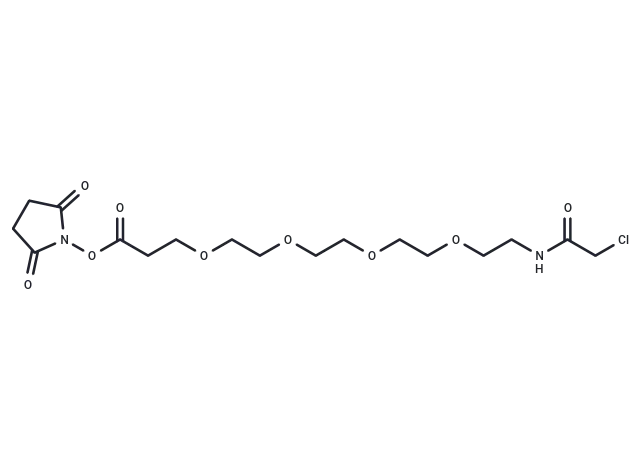 Chloroacetamido-PEG4-NHS ester