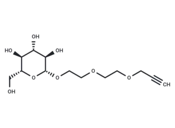 Propargyl-PEG2-beta-D-glucose