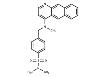 4-((benzo[g]quinolin-4-yl(methyl)amino)methyl)-N,N-dimethylbenzenesulfonamide