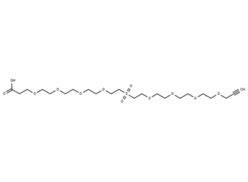Propargyl-PEG4-Sulfone-PEG4-acid