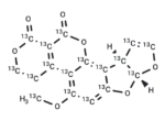 Aflatoxin G1-13C17