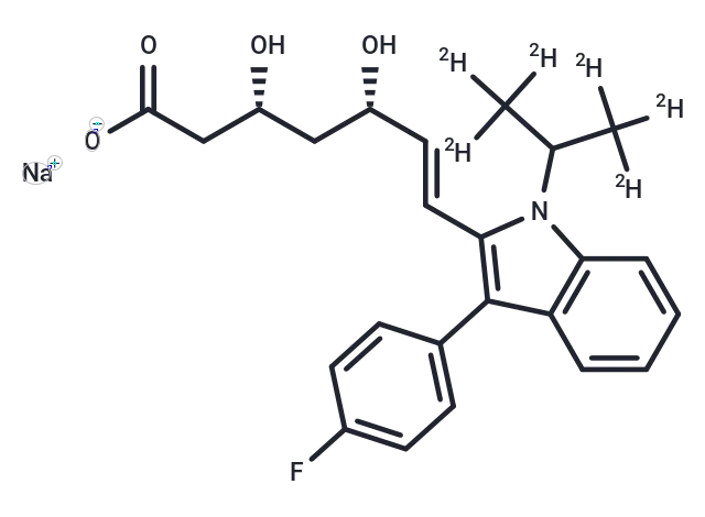 Fluvastatin D6 sodium