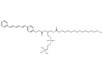 1-Palmitoyl-2-[3-(diphenylhexatriene)propanoyl]-sn-phosphatidylcholine