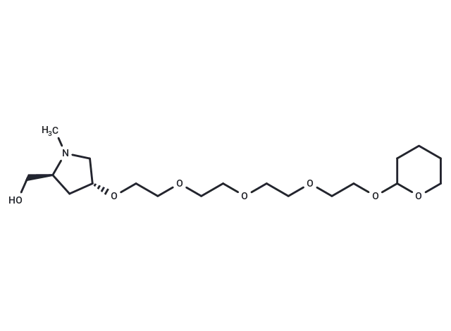 THP-PEG4-Pyrrolidine(N-Me)-CH2OH