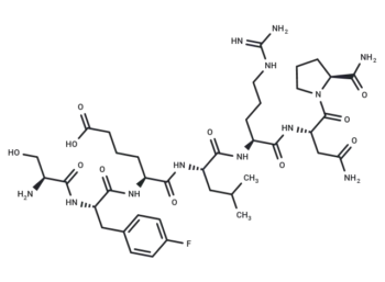Ser-parafluoroPhe-Aad-Leu-Arg-Asn-Pro-NH2