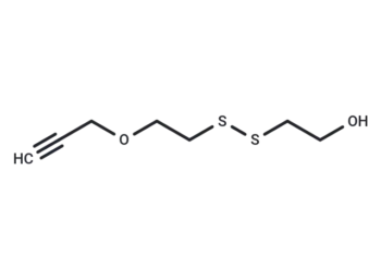 Propargyl-PEG1-SS-alcohol