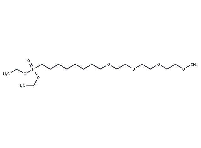 m-PEG4-C6-phosphonic acid ethyl ester