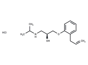Alprenolol hydrochloride, (S)-