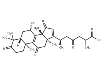 3,11,15,23-Tetraoxo-27ξ-lanosta-8,16-dien-26-oic acid