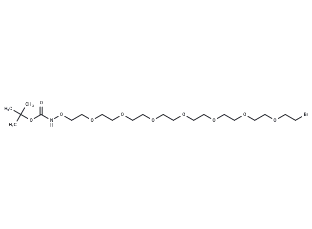 t-Boc-Aminooxy-PEG7-bromide