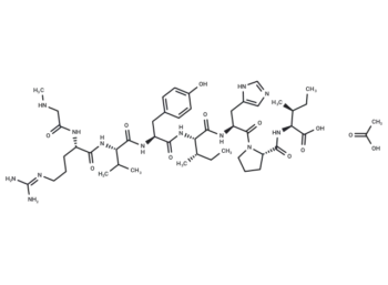 [Sar1, Ile8]-Angiotensin II acetate