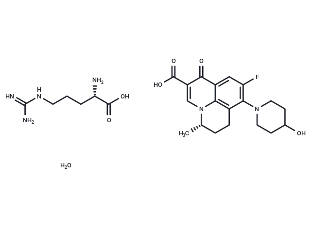 Levonadifloxacin Arginine Salt