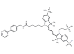 Sulfo-Cy3-Tetrazine