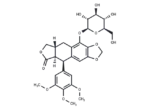 (-)-β-Peltatin-5-O-beta-D-glucopyranoside