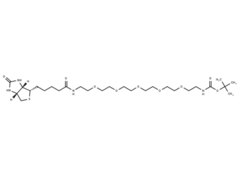 Biotin-PEG5-NH-Boc