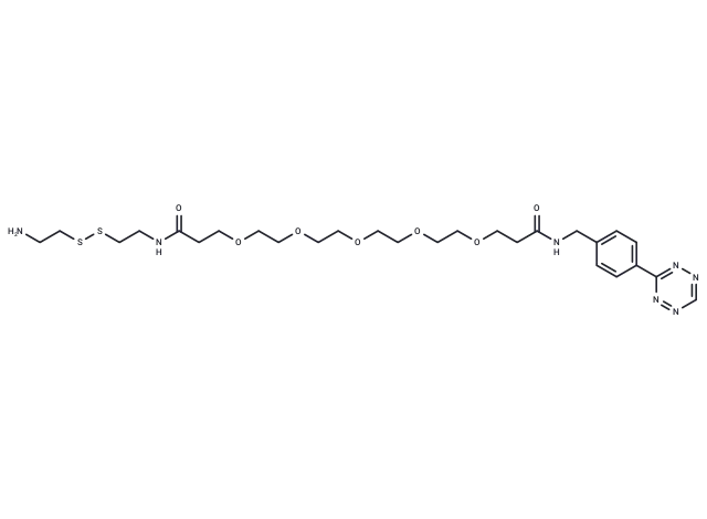 Tetrazine-PEG5-SS-amine CgoaEGY7MI EJ7UlAAAAAH8swLM589- Immunomart