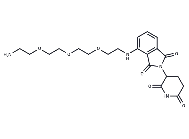 Pomalidomide-PEG3-C2-NH2