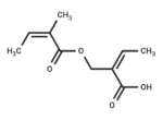 (Z)-2-Angeloyloxymethyl-2-butenoic 1 (Z)-2-Angeloyloxymethyl-2-butenoic