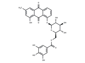 Chrysophanol 8-O-β-D-(6'-O-galloyl)glucopyranoside