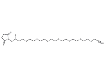 Propargyl-PEG7-NHS ester