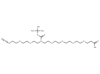 N-(Azido-PEG2)-N-Boc-PEG4-acid