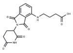 Pomalidomide 4′-alkylC3-acid