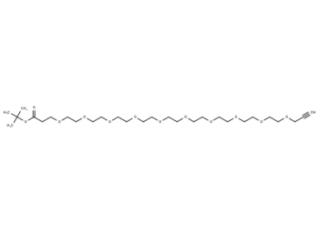 Propargyl-PEG10-Boc