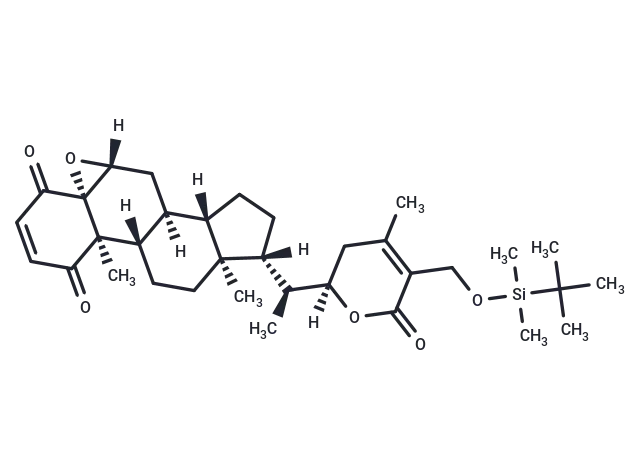 4-oxo-27-TBDMS Withaferin A 4-oxo-27-TBDMS Withaferin A