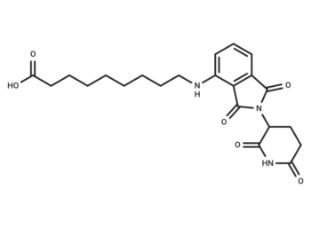 Pomalidomide 4'-alkylC8-acid