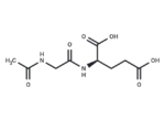 N-Acetylglycyl-D-glutamic acid