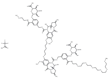 β-Glucuronide-dPBD-PEG5-NH2 TFA