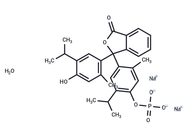 Thymolphthalein monophosphate disodium hydrate
