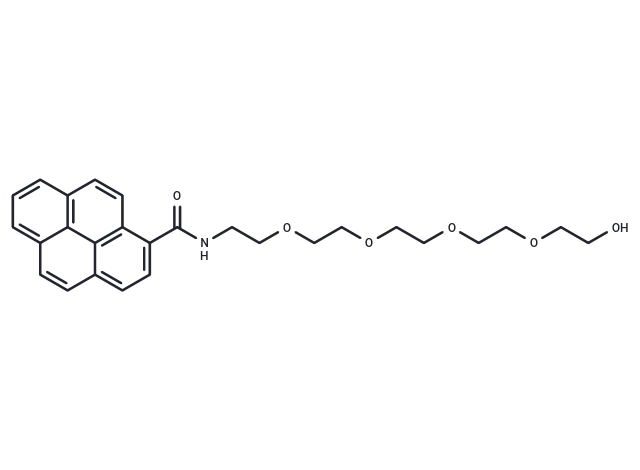 Pyrene-PEG5-alcohol Pyrene-PEG5-alcohol
