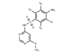 Sulfamonomethoxine-d4