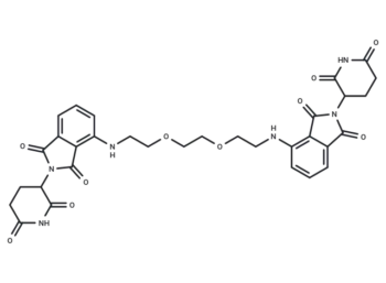Homo-PROTAC cereblon degrader 1