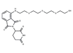Thalidomide-NH-C2-PEG3-OH 1 Thalidomide-NH-C2-PEG3-OH