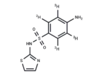 Sulfathiazole-d4