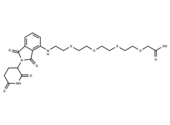 Pomalidomide-PEG4-C-COOH