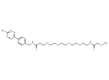 Methyltetrazine-PEG4-oxyamine