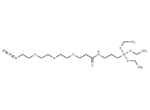 Azido-PEG3-amide-C3-triethoxysilane